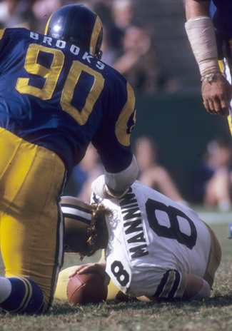Archie was the most sacked QB in the league in each of his first two seasons.